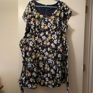 EUC ModCloth flower dress